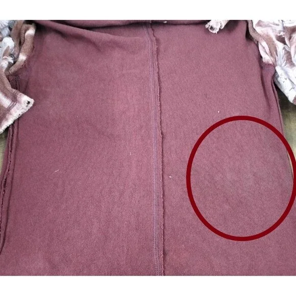 Free People We The Free Rose Kiss Tee Blouse Top Floral Embroidered M NWD 281806 - Picture 10 of 11